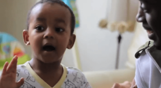 Toddler's got rhythm